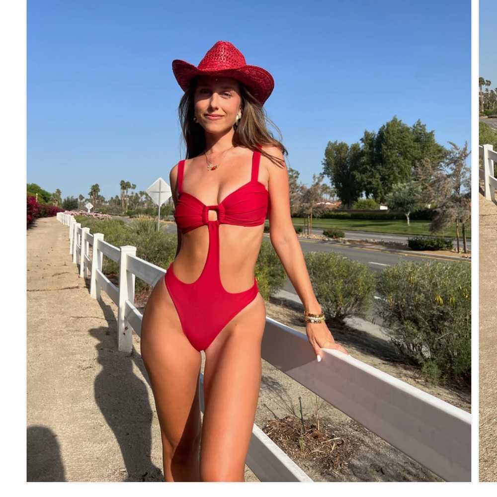Strawberry Milk Mob Saddle Up One Piece - NEVER WORN TAGS ON